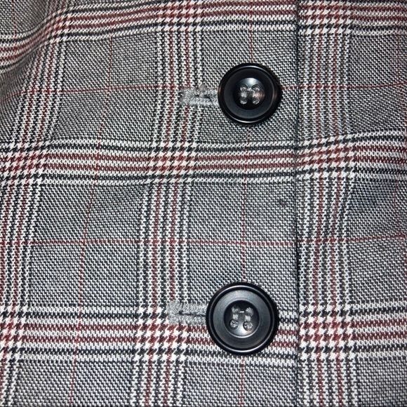 f21 plaid button up mini skirt - Picture 2 of 2